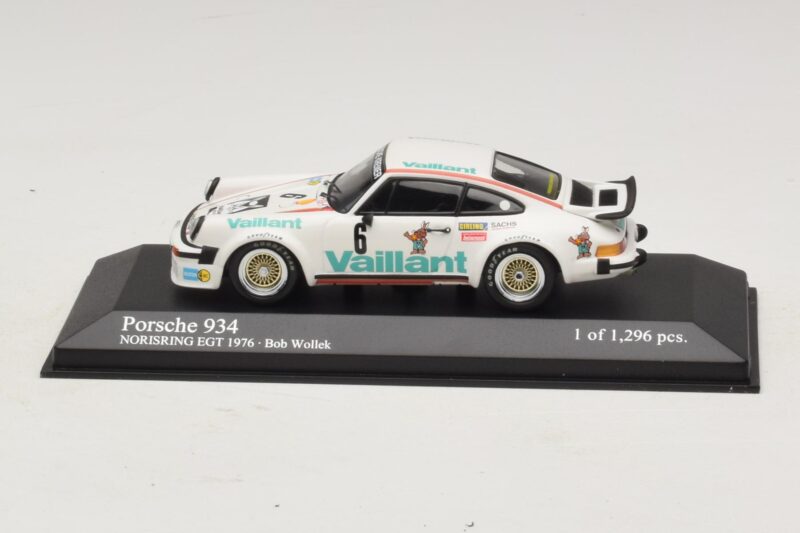 Porsche 911 934 Vaillant #6 B. Wollek Norisring EGT 1976 Minichamps 1:43 Porsche 911 934 Vaillant #6 B. Wollek Norisring EGT 1976 Minichamps 1:43 400766496 Метал
