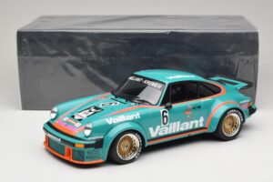 Porsche 911 934 Vaillant #6 T. Hezemans Winner DRM Norisring 1976 Minichamps 1:12 125766406 Метал — снимка 6 от 6
