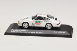 Porsche 911 964 Carrera 2 #33 M. Hakkinen Monaco Carrera Cup Winner 1993 Minichamps 1:43 430936033 Метал
