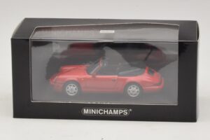 Porsche 911 964 Carrera 2 Cabriolet Червен Minichamps 1:43 430067330 Метал — снимка 4 от 4