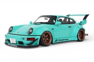Porsche 911 964 RWB Kashiwa Blue GT Spirit 1:18 GT569 Смола