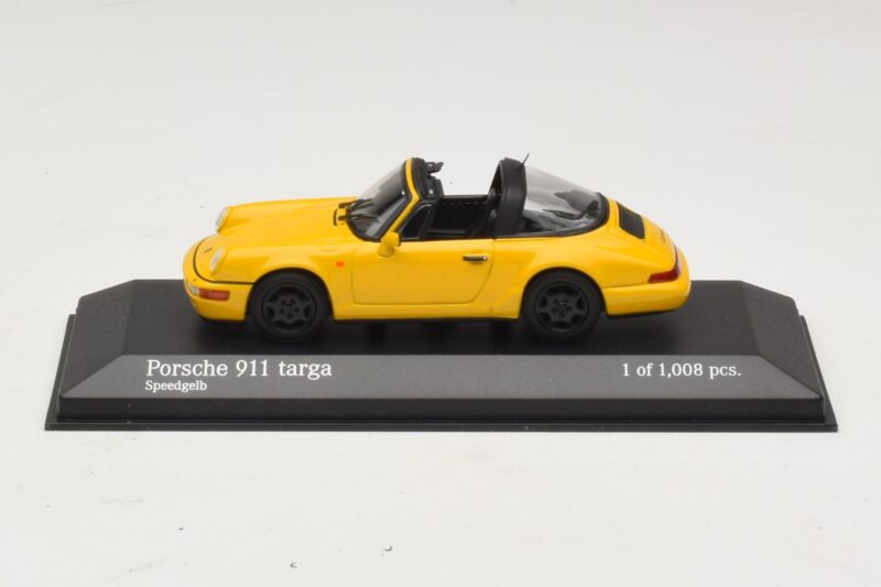 Porsche 911 964 Targa Жълт Minichamps 1:43 400061367 Метал