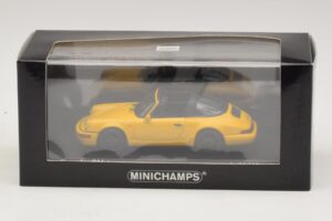 Porsche 911 964 Targa Жълт Minichamps 1:43 400061367 Метал — снимка 4 от 4