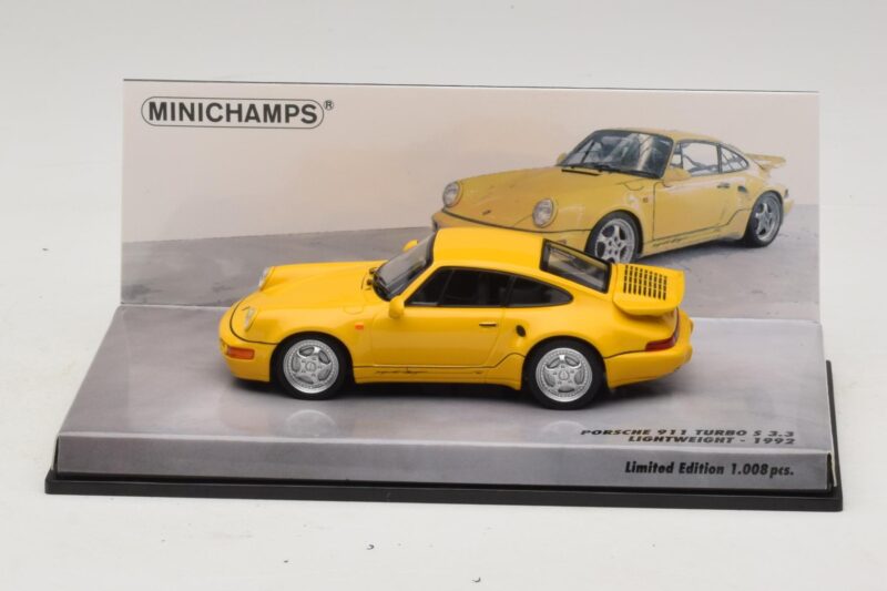 Porsche 911 964 Turbo S 3.3 Lightweight Minichamps 1:43 436069170 Метал