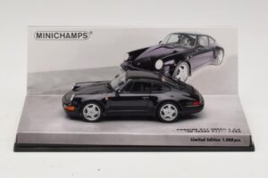 Porsche 911 964 Turbo S 3.6 30-Годишнина Черен Minichamps 1:43 436069171 Метал