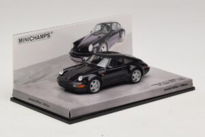 Porsche 911 964 Turbo S 3.6 30-Годишнина Черен Minichamps 1:43 436069171 Метал — снимка 2 от 5