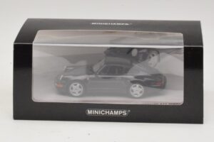Porsche 911 964 Turbo S 3.6 30-Годишнина Черен Minichamps 1:43 436069171 Метал — снимка 5 от 5