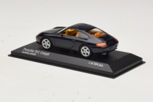 Porsche 911 991 Turbo S Син Металик Minichamps 1:43 410062220 Метал — снимка 3 от 4