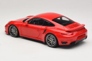 Porsche 911 991 Turbo S Червен Minichamps 1:18 110062320 Метал — снимка 7 от 8