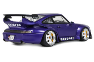 Porsche 911 993 RWB Son Goku Purple GT Spirit 1:18 GT571 Смола — снимка 2 от 5