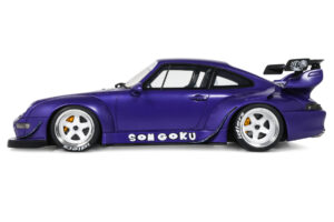Porsche 911 993 RWB Son Goku Purple GT Spirit 1:18 GT571 Смола — снимка 3 от 5