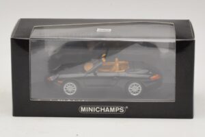 Porsche 911 996 Кабриолет Черен Металик Minichamps 1:43 400061090 Метал — снимка 4 от 4