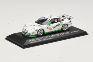 Porsche 911 996 GT3 Cup #21 Mamerow Porsche Carrera Cup Deutschland 2005 Minichamps 1:43 403056221 Метал — снимка 2 от 4