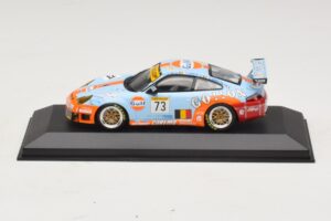 Porsche 911 996 GT3 RSR Gulf #73 Lefort / Lambert 1000km Spa 2005 Minichamps 1:43 400056473-P1 Метал