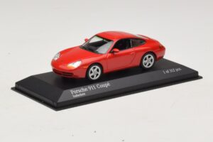 Porsche 911 996 Червен Minichamps 1:43 400061181 Метал — снимка 2 от 4