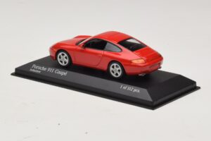Porsche 911 996 Червен Minichamps 1:43 400061181 Метал — снимка 3 от 4