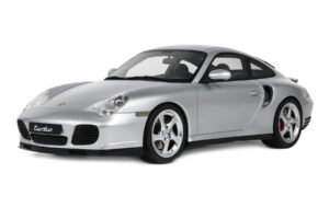 Porsche 911 996 Turbo Polar Silver GT Spirit 1:18 GT567 Смола