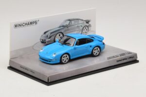 Porsche 911 996 Turbo S 3.6 Юбилейно Издание Син Minichamps 1:43 436069270 Метал — снимка 2 от 5