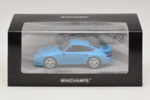 Porsche 911 996 Turbo S 3.6 Юбилейно Издание Син Minichamps 1:43 436069270 Метал — снимка 5 от 5