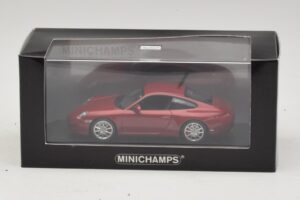 Porsche 911 997 Carrera 4S Red Metallic Minichamps 1:43 400066422 Метал — снимка 4 от 4