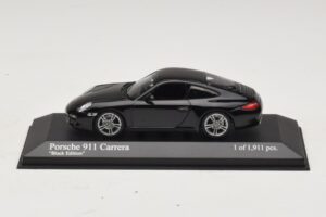 Porsche 911 997 Carrera Black Edition Minichamps 1:43 400066425 Метал