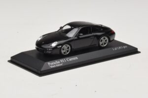 Porsche 911 997 Carrera Black Edition Minichamps 1:43 400066425 Метал — снимка 2 от 4
