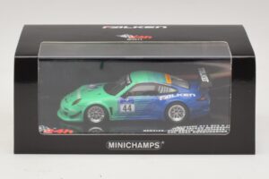 Porsche 911 997 GT3 R Falken #44 Nurburgring 2011 Minichamps 1:43 447116144 Метал — снимка 5 от 5
