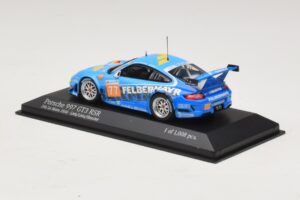 Porsche 911 997 GT3 RSR GT2 #77 M. Lieb / R. Lietz / W. Henzler 24 Hours of Le Mans 2010 Minichamps 1:43 410106977 Метал — снимка 3 от 4
