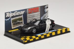 Porsche 911 997 Turbo Cabriolet Черен Top Gear Edition Minichamps 1:43 519436930 Метал — снимка 2 от 5