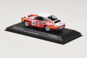 Porsche 911 S #4 G. Larrousse / J-C. Perramond 2nd Place Rally Monte Carlo 1972 Minichamps 1:43 400726804 Метал — снимка 3 от 4