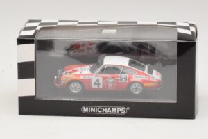 Porsche 911 S #4 G. Larrousse / J-C. Perramond 2nd Place Rally Monte Carlo 1972 Minichamps 1:43 400726804 Метал — снимка 4 от 4