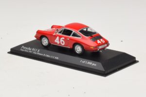 Porsche 911 S #46 Cahier / Killy Class Winners Targa Florio 1967 Minichamps 1:43 430676746 Метал — снимка 3 от 4