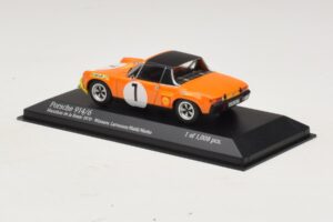 Porsche 914/6 #1 G. Larrousse / H. Marko Winners Marathon de la Route 1970 Minichamps 1:43 400706501 Метал — снимка 3 от 4