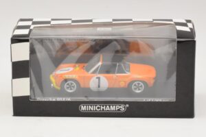 Porsche 914/6 #1 G. Larrousse / H. Marko Winners Marathon de la Route 1970 Minichamps 1:43 400706501 Метал — снимка 4 от 4