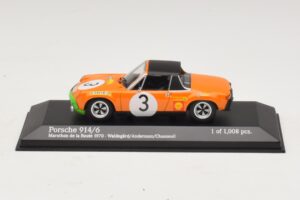 Porsche 914/6 #3 B. Waldegard / O. Andersson Marathon de la Route 1970 Minichamps 1:43 400706503 Метал