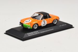 Porsche 914/6 #3 B. Waldegard / O. Andersson Marathon de la Route 1970 Minichamps 1:43 400706503 Метал — снимка 2 от 4