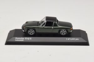 Porsche 914/6 Зелен Minichamps 1:43 400065060 Метал
