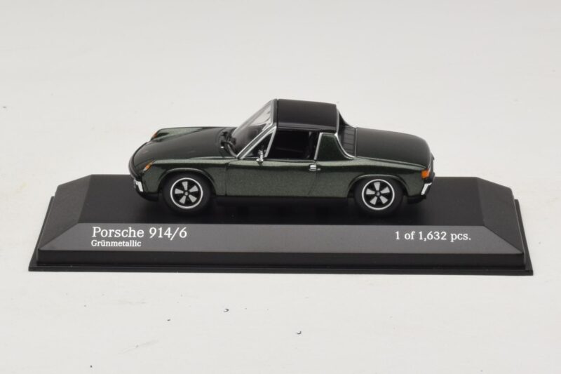 Porsche 914/6 Зелен Minichamps 1:43 400065060 Метал