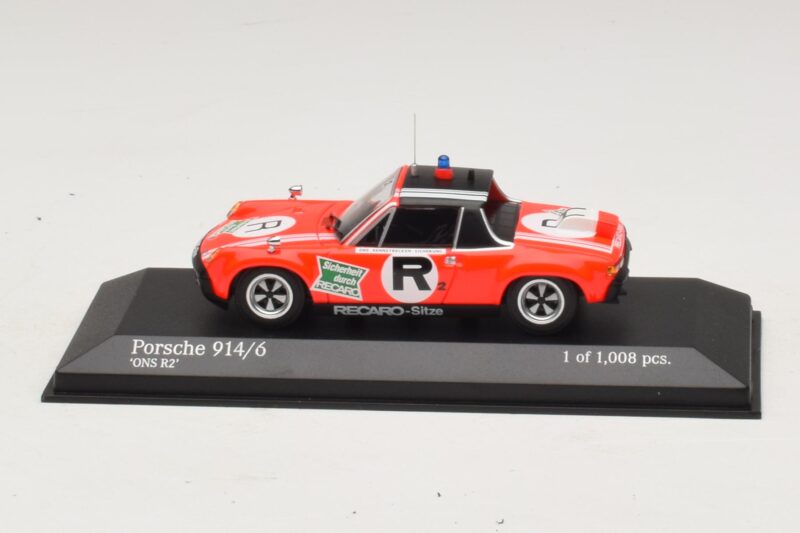 Porsche 914/6 ONS R2 Червен Minichamps 1:43 400746500 Метал