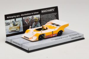 Porsche 917/10 #2 W. Kauhsen Farewell In The Snow Nurburgring 1973 Minichamps 1:43 437736592 Метал — снимка 2 от 5