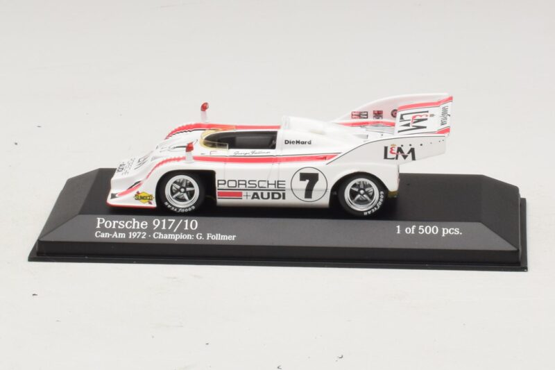 Porsche 917/10 Penske Racing #7 G. Follmer Can-Am Champion 1972 Minichamps 1:43 Porsche 917/10 Penske Racing #7 G. Follmer Can-Am Champion 1972 Minichamps 1:43 437726507 Метал