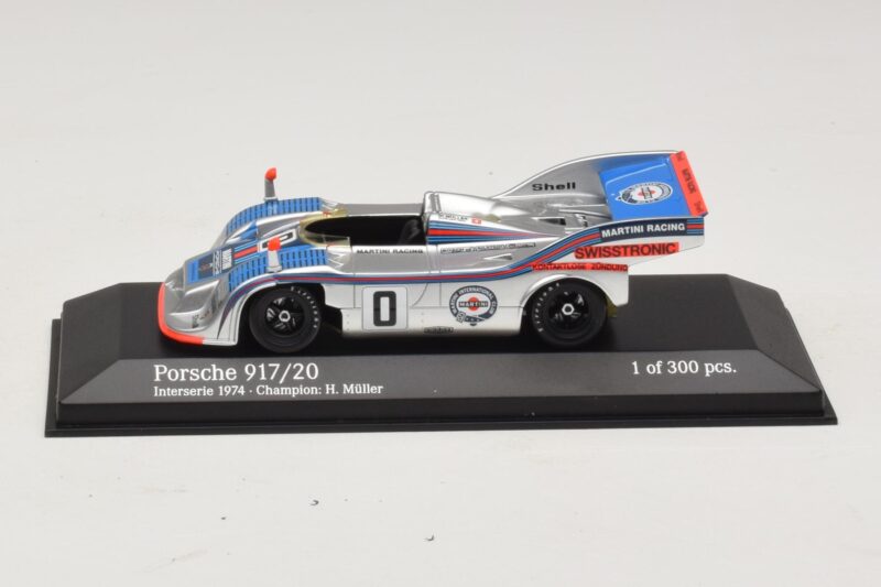 Porsche 917/20 Martini Racing #0 Interserie Champion 1974 Minichamps 1:43 437746100 Метал