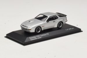Porsche 924 Carrera GT Сребърен Minichamps 1:43 400066121 Метал — снимка 2 от 4