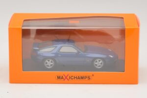 Porsche 928 Син Металик Maxichamps 1:43 940068101 Метал — снимка 4 от 4