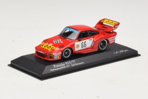 Porsche 935/77 #66 R. Stommelen DRM Nurburgring 1977 Minichamps 1:43 400776366 Метал — снимка 2 от 4
