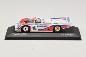 Porsche 956L #12 C. Yver / Cohen 24 Hours of Le Mans 1986 Minichamps 1:43 430866512 Метал
