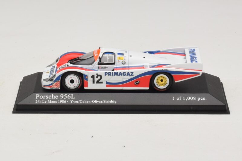 Porsche 956L #12 C. Yver / Cohen 24 Hours of Le Mans 1986 Minichamps 1:43 430866512 Метал