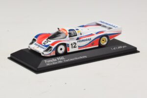 Porsche 956L #12 C. Yver / Cohen 24 Hours of Le Mans 1986 Minichamps 1:43 430866512 Метал — снимка 2 от 4