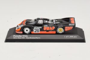 Porsche 956L #26 T-Bird Swap Shop P. Henn / J. Rondeau 24 Hours of Le Mans 1984 Minichamps 1:43 430846526 Метал