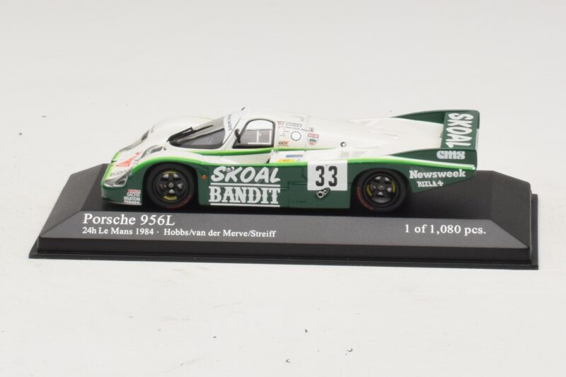 Porsche 956L #33 D. Hobbs / P. Streiff 24 Hours of Le Mans 1984 Minichamps 1:43 430846533 Метал